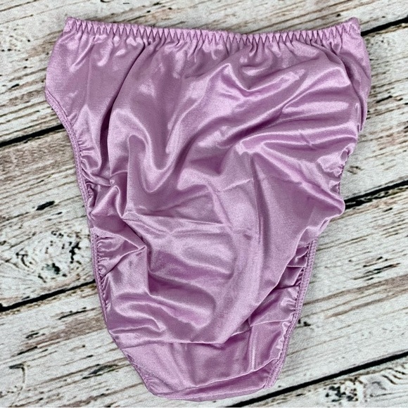 Deadstock Satin Panty Vintage Second Skin Panties Fairy Sexy Sissy Glam NOS NWT - Picture 2 of 11
